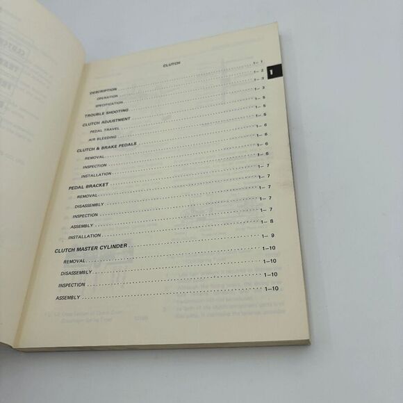 1968 Toyota Corona Mark 2 II Factory Dealer OEM Chassis Repair Manual - Picture 6 of 9